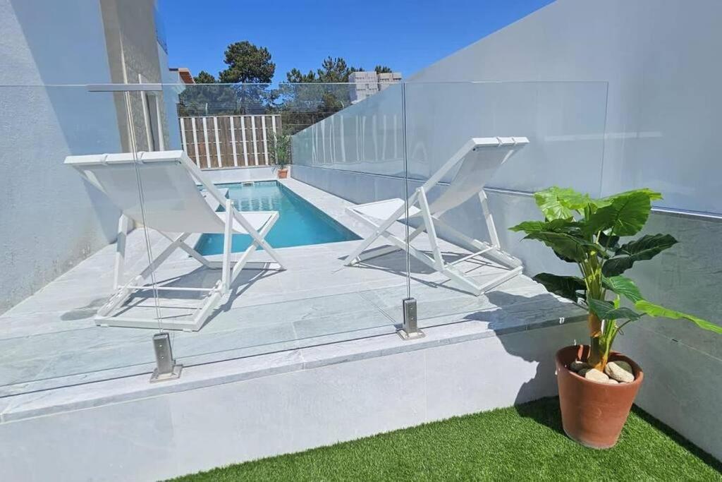 Aroeira Villa With Heated Pool By Golf Course, Beach And Lisbon Ngoại thất bức ảnh