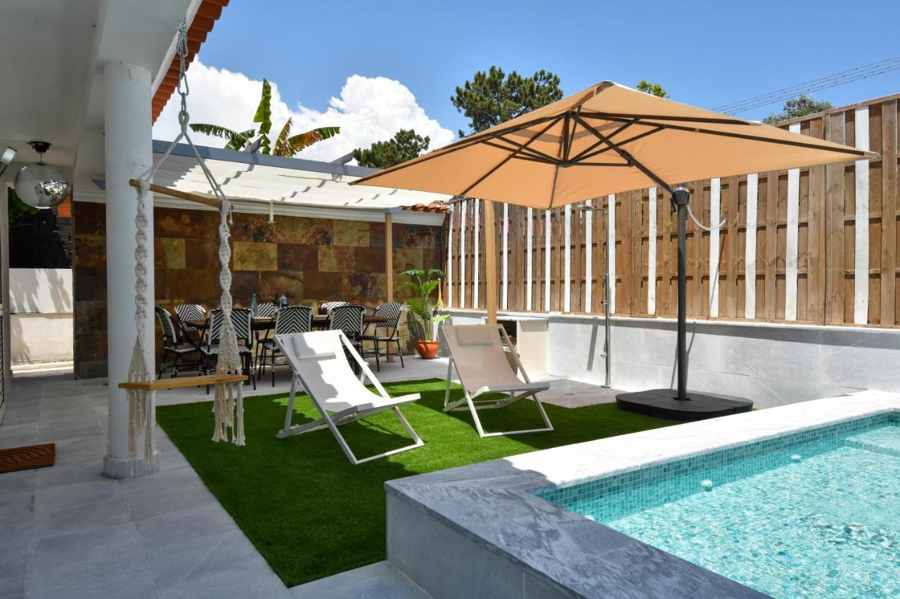 Aroeira Villa With Heated Pool By Golf Course, Beach And Lisbon Ngoại thất bức ảnh